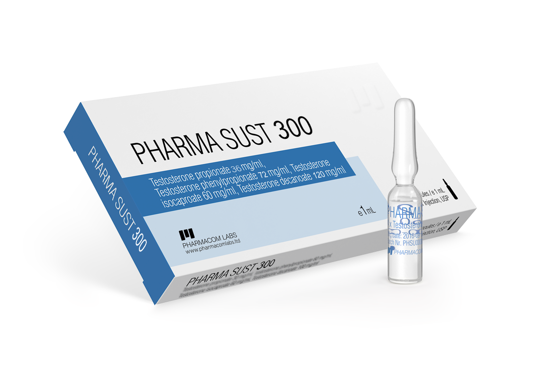 PHARMA SUST 300 (Sustanon – Testosterone Blend 300 mg)